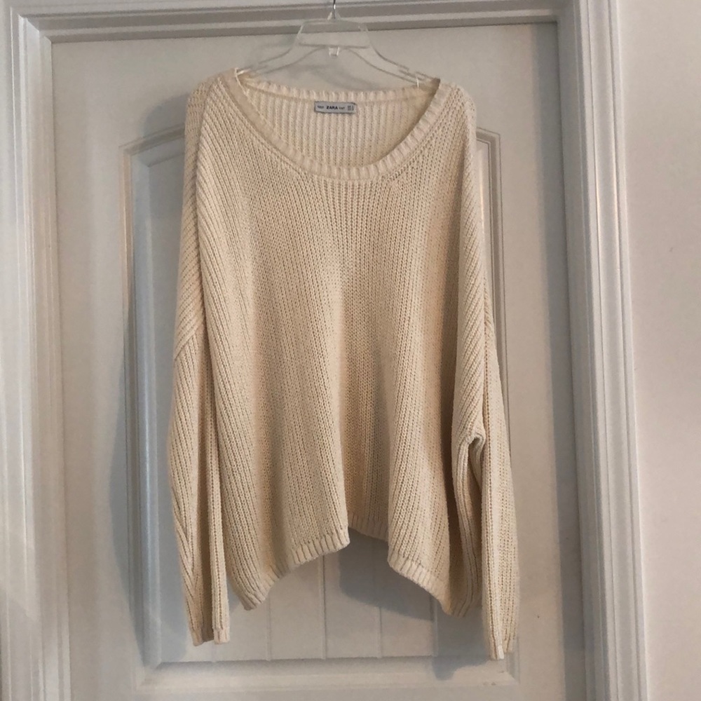 Zara oversized knit sweater